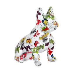 French Bulldog 30cm Pop Art Resin Indoor Sculpture