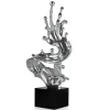 Frozen Motion 86cm Silver Resin Indoor Sculpture