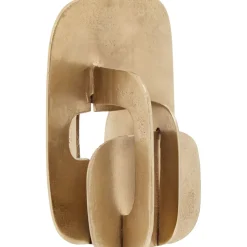Fusion 33cm Gold Metal Indoor Sculpture