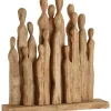 Fusion of Souls 49cm Wood Indoor Sculpture
