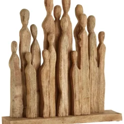 Fusion of Souls 49cm Wood Indoor Sculpture