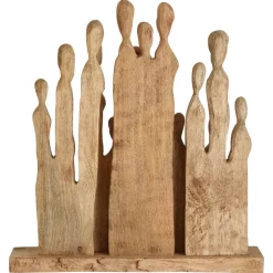 Fusion of Souls 49cm Wood Indoor Sculpture