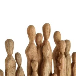 Fusion of Souls 49cm Wood Indoor Sculpture