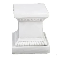 Garden Statue Pedestal 36cm Resin Stone