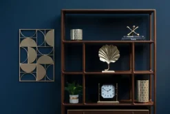 Ginkgo Leaf 28cm Gold Metal Indoor Sculpture