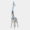 Giraffe 200cm Geometric Metal Garden Sculpture