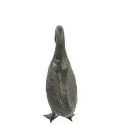Goose 55cm Bronze Metal Garden Ornament