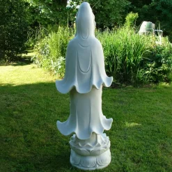Guanyin Bodhisattva 120cm Marble Resin Garden Statue