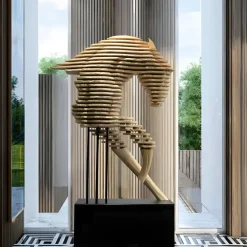 Harmonic Horse 160cm Bronze Metal Garden Sculpture v2