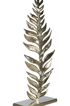 Harmonic Leaf 67cm Metal Indoor Sculpture