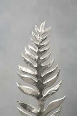 Harmonic Leaf 67cm Metal Indoor Sculpture