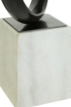 Harmony in Motion 34cm Black Metal Indoor Sculpture