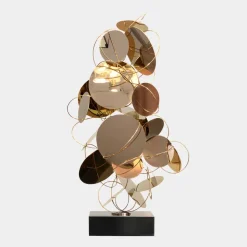 Holo Drift 93cm Copper Metal Indoor Sculpture