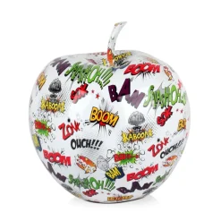 Iconic Apple 30cm Pop Art Resin Indoor Sculpture
