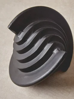 Inception 17cm Black Metal Indoor Sculpture