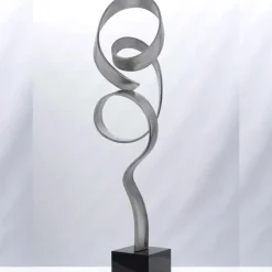 Infinite 130cm Metal Stainless Metal Garden Sculpture