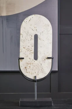 Infinite Oval 60cm Stone Indoor Sculpture