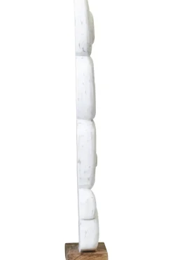 Infinite Quartet 61cm White Wood Indoor Sculpture