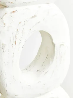 Infinite Quartet 61cm White Wood Indoor Sculpture