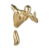 Infinity Man 28cm Gold Resin Wall Sculpture