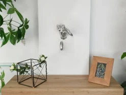 Infinity Man 28cm Silver Resin Wall Sculpture