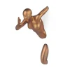 Infinity Woman 28cm Bronze Resin Wall Sculpture