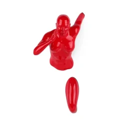 Infinity Woman 28cm Red Resin Wall Sculpture