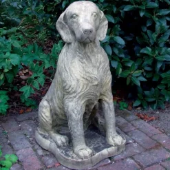 Irish Setter Stone Garden Statue