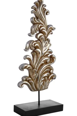 Jacquard Design 68cm Silver Resin Indoor Sculpture