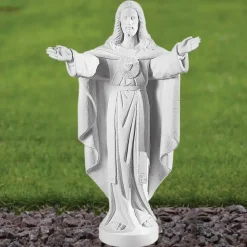 Jesus Christ 58cm Marble Resin Garden Statue