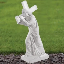 Jesus Christ 58cm Marble Resin Garden Statue