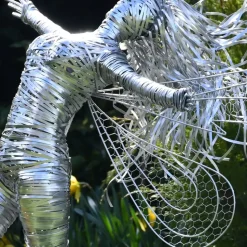 Kaida Fairy 90cm Metal Wire Garden Sculpture