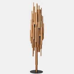 Light Symphony 220cm Copper Metal Garden Sculpture