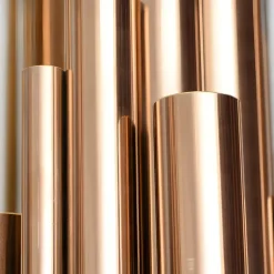 Light Symphony 220cm Copper Metal Garden Sculpture