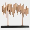 Light Symphony 82cm Copper Metal Indoor Sculpture