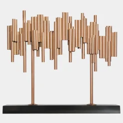 Light Symphony 82cm Copper Metal Indoor Sculpture