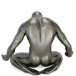 Lost Affection 32cm Anthracite Resin Indoor Sculpture