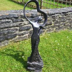 Love & Dancing Modern Poly Resin Garden Statue