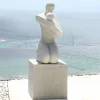 Loved One Contemporary Stone Garden Sculpture