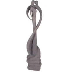 Loving Kiss 82cm Modern Poly Resin Garden Statue