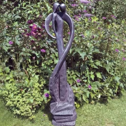 Loving Kiss Modern Poly Resin Garden Statue