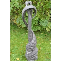 Loving Kiss Modern Poly Resin Garden Statue