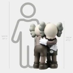 Lucify Affection 135cm Brown Resin Indoor Sculpture