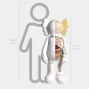 Lucify Biofusion 130cm White Resin Indoor Sculpture