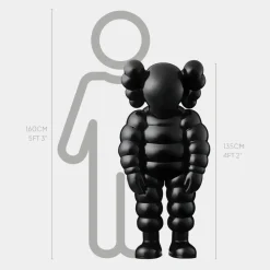 Lucify Bounce 135cm Black Resin Indoor Sculpture
