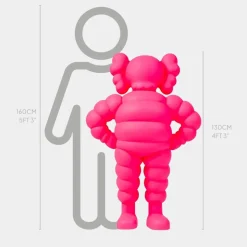 Lucify Bounce 130cm Pink Resin Indoor Sculpture