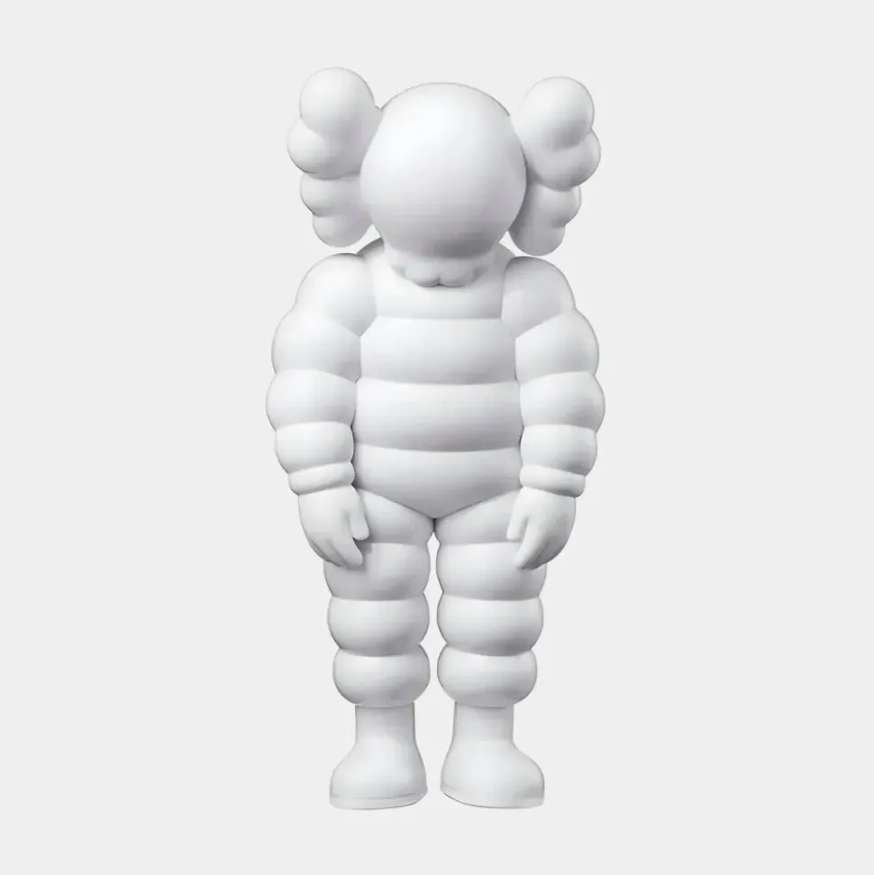 Lucify Bounce 80cm White Resin Indoor Sculpture v1