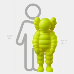 Lucify Bounce 135cm Yellow Resin Indoor Sculpture