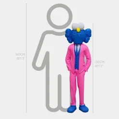 Lucify Dapper 130cm Pink Resin Indoor Sculpture