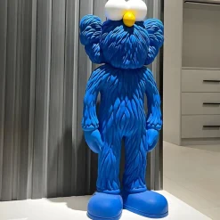 Lucify Fuzz 135cm Blue Resin Indoor Sculpture